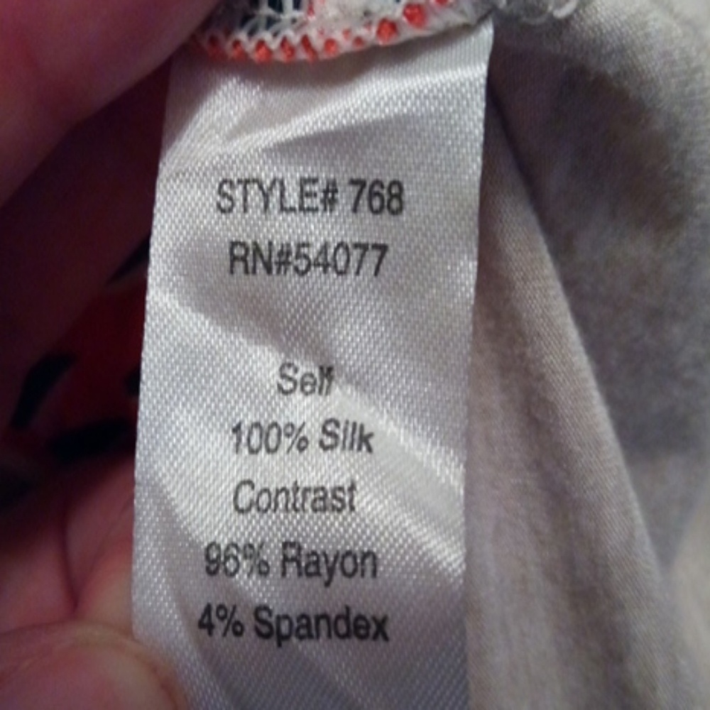 Cabi silk scarf top - Picture 5 of 5